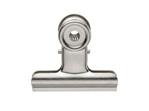 Isolated clean bulldog binder element