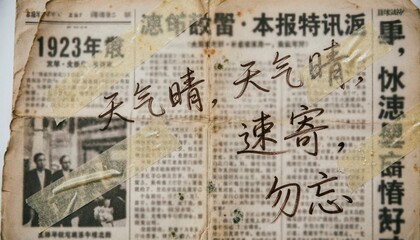 Fototapeta premium newspaper