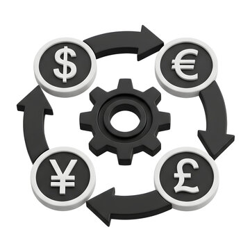 Currency Exchange Cycle with Gear Mechanism