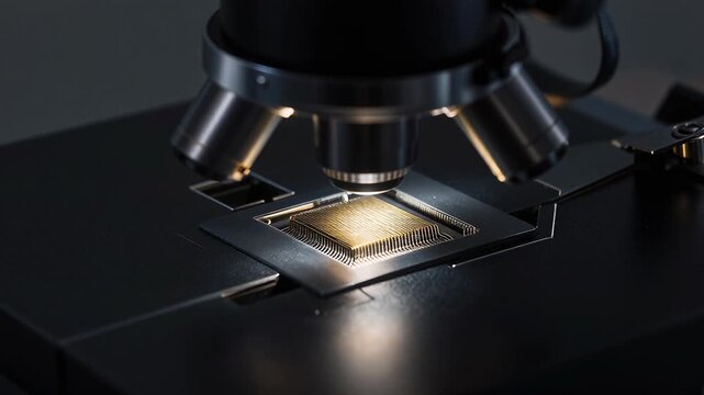 Exploring a Microorganism Under a High-Power Microscope