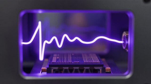 Pulsating Energy Waves in a High-Tech Device