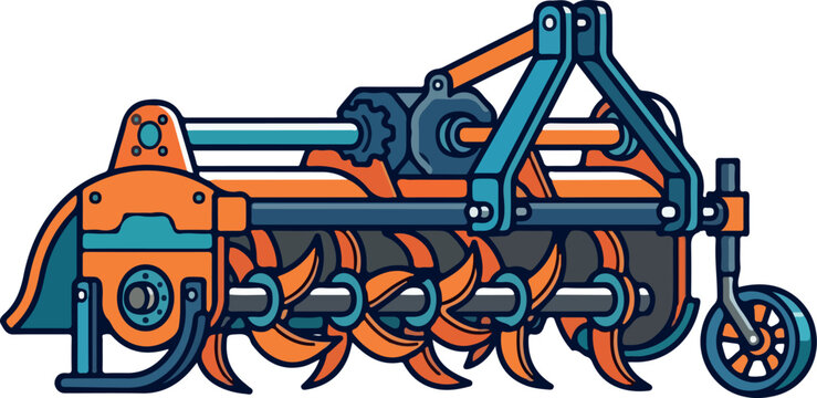 Rotary Tiller Agricultural Equipment