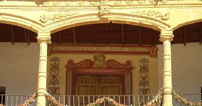The Plaza de Toros de Ronda is considered one of the oldest and most beautiful bullfighting arenas in Spain, located in Andalusia.
