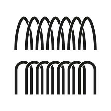 Monochrome interlocking braid and weave patterns vector. Artwork enhances textile design, hair salon logos and cultural.