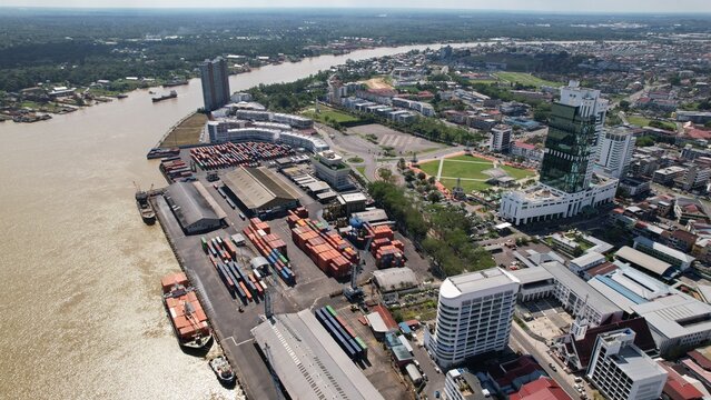 Sibu, Malaysia &ndash; May 28, 2026: The Landmark Buildings and Tourist Attractions of Sibu