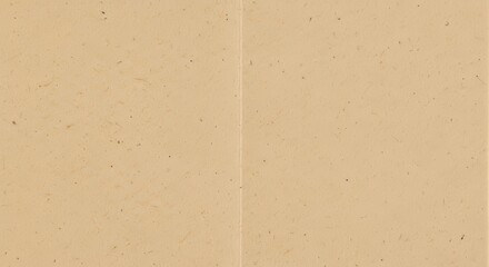 Fototapeta premium A full frame macro shot of heavy weight recycled cardstock paper with visible organic wood pulp fibers and a creamy beige texture