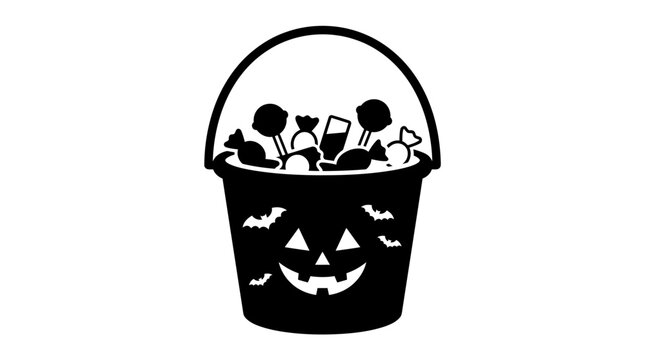 Halloween Pumpkin Candy Bucket