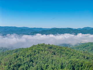 Obraz premium blue ridge mountains