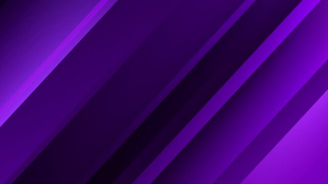 abstract animated background with dark purple diagonal lines and gradient layers creating modern geometric motion graphics, ideal for ads, creative design, digital art, or elegant corporate themes