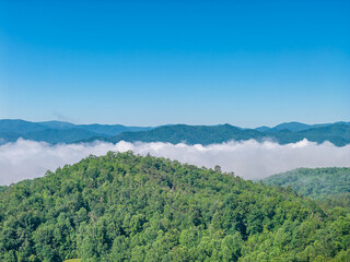 Fototapeta premium blue ridge mountains