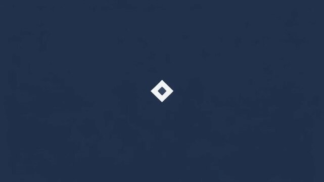minimalist rotating geometric shape animation loop
