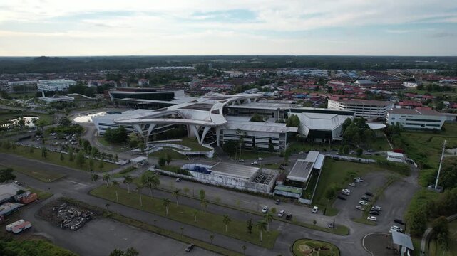 Sibu, Malaysia &ndash; May 28, 2026: The Landmark Buildings and Tourist Attractions of Sibu