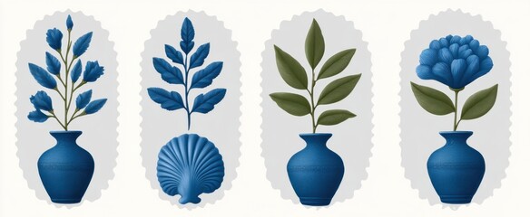 Obraz premium Blue delicate lace evokes romance in vintage-inspired anniversary decorations and branding elements.