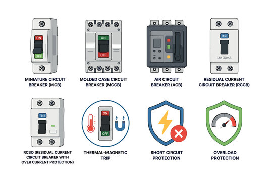 Electrical circuit protection devices and symbols explained