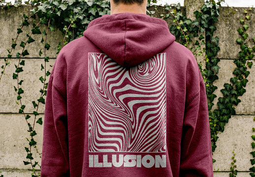 Outdoor Hoodie Mockup &ndash; Oversize Apparel Presentation (PSD)