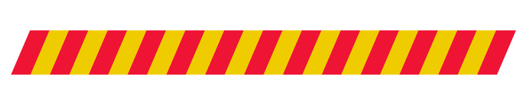 Slash line. Border with diagonal lines. Diagonal stripe tape pattern safety caution border design element. Angle of tilt parallel stripes. Black pattern isolated on white background. Vector