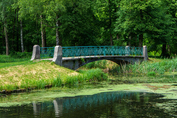 Park przy letniej rezydencji J. K. Branickiego w Choroszczy, Podlasie, Polska © podlaski49