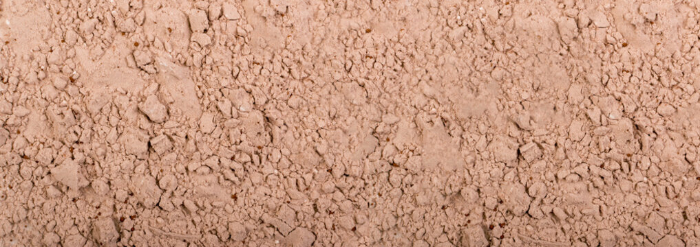 Whey cocoa protein powder texture for brown fitness shake