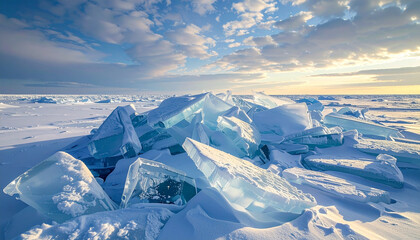 Arctic Ice Landscape