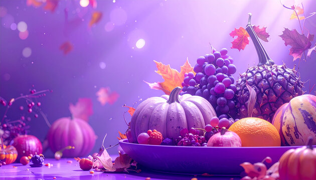 Purple Autumn Harvest