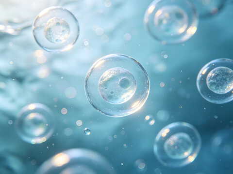 Transparent floating cells