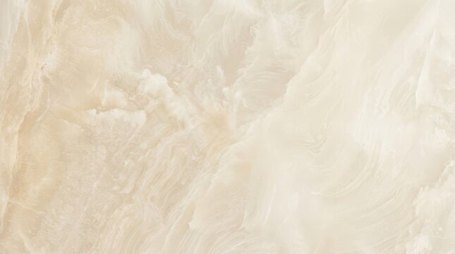 Cream alabaster stone surface with natural light veining