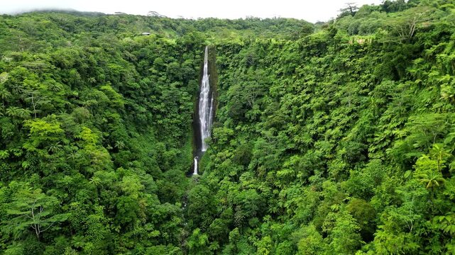 Waterfall in Samoa