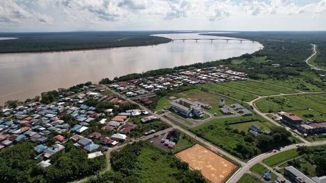 Pusa, Malaysia &ndash; May 27, 2026: The Landmark Buildings and Tourist Attractions of the Pusa Town