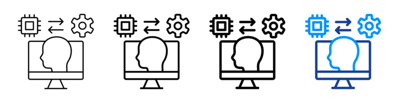 Human Computer Interaction Multiple Outline Collection Set