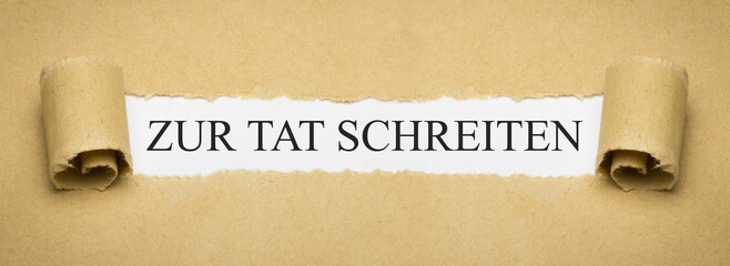 Zur Tat schreiten © magele-picture