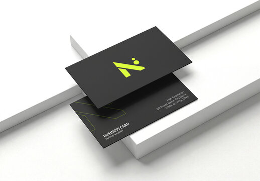 Premium Business Card Mockup
