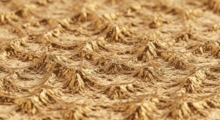 Fototapeta premium Woven jute texture, natural fiber background, beige woven rug