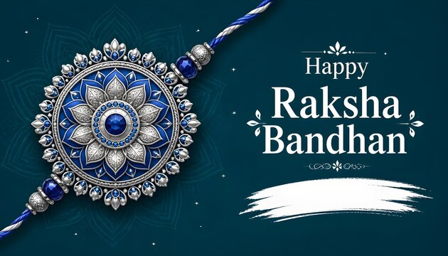 rakhi greeting card, decorative rakhi invitation, rakhi floral background