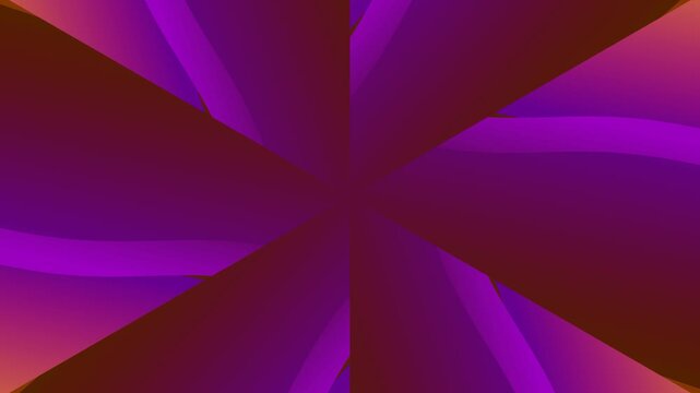Vibrant purple and pink hues radiate outward in a mesmerizing abstract pattern