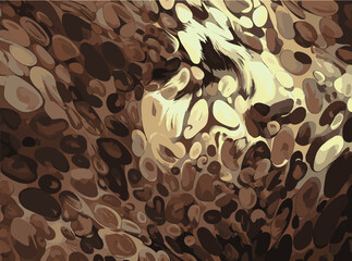 Obraz premium abstract animal skin pattern vector