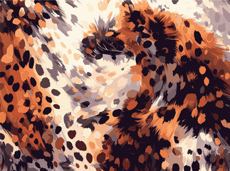 Obraz premium abstract animal skin pattern vector