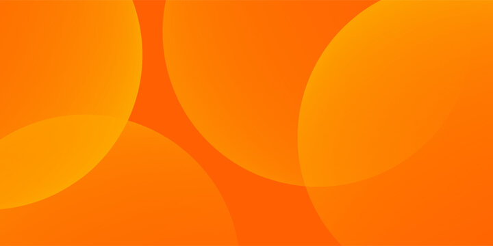 Abstract minimal background with orange color. Dynamic shapes composition. Eps10 vector