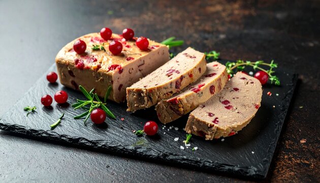 Wildpastete mit Preiselbeeren