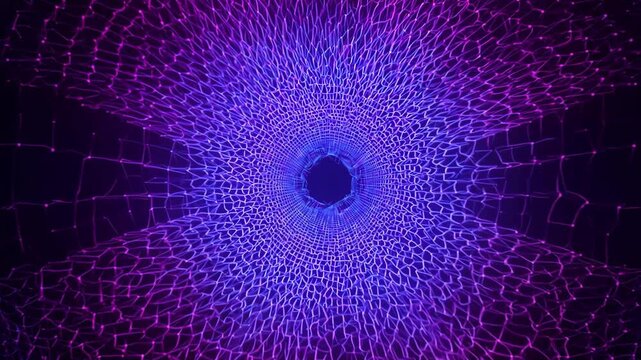 sound waves morphing smoothly into complex geometric patterns 
