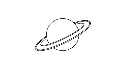 Celestial Globe with Orbital Ring A Cosmic Representation of Saturn's Grandeur Illustrating Planetary Structure and Astronomical Wonder for Educational and Decorative Purposes Evoking a Sense of Space © deart_logo