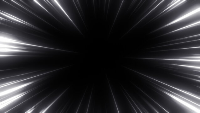 発光した光の集中線の枠のエフェクト背景の画像