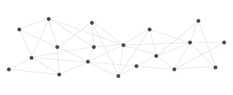Seamless 3d geometric pattern vector illustration featuring a black network connection structure with circle. modern business technology web communication background design.
