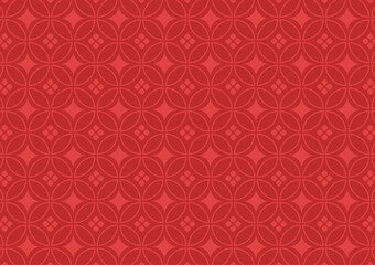 Fototapeta premium Lunar New Year Pattern - Red pattern design for Lunar or Chinese New Year.