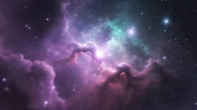 Nebula Background for Science & Technology Displays, Space-Themed Marketing, and Cosmic Design Elements