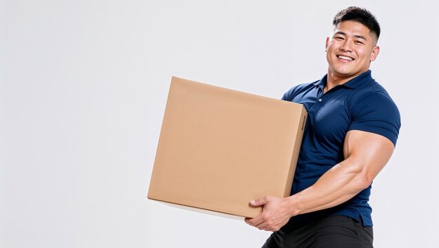 Reliable Courier Carrying Package For Fast Delivery Service