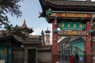 Fototapeta premium The Great Mosque of Hohhot