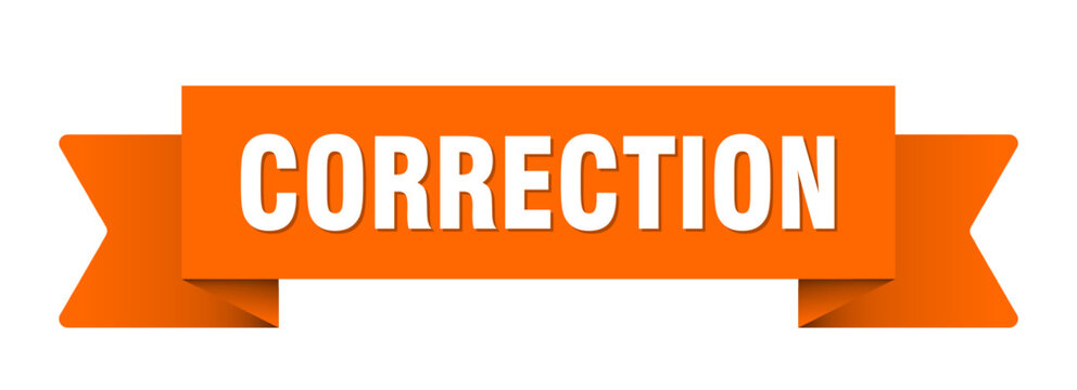correction ribbon isolated on transparent background. correction ribbon