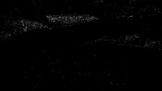 4K 60fps Grunge Texture Overlay Stop Motion Scratch Dust Dirt Distressed Surface Film Damage Effect Black Background For Screen Blend Mode Horror Thriller Music Video Cinematic Vintage Edits