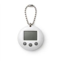 Fototapeta premium Retro digital pet keychain device.