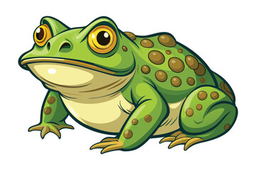 Obraz premium toad silhouette line art vector on white background